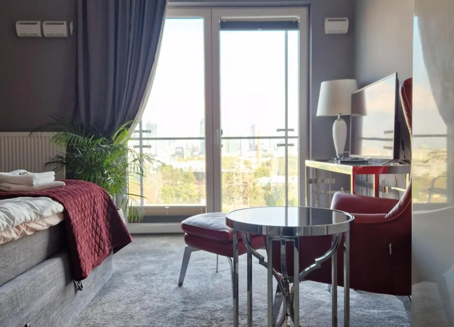 Apartamenty Wola Tower Na Prymasa - Z Widokiem Na City Warszawa